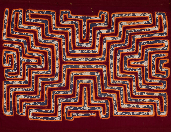 Vintage Red And Orange Special Background Material Mola