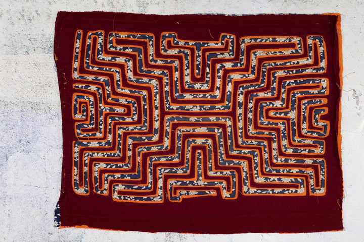 Vintage Red And Orange Special Background Material Mola