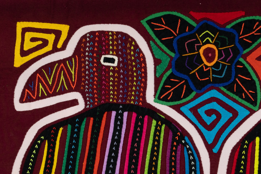 Rainbow Feather Bird Mola
