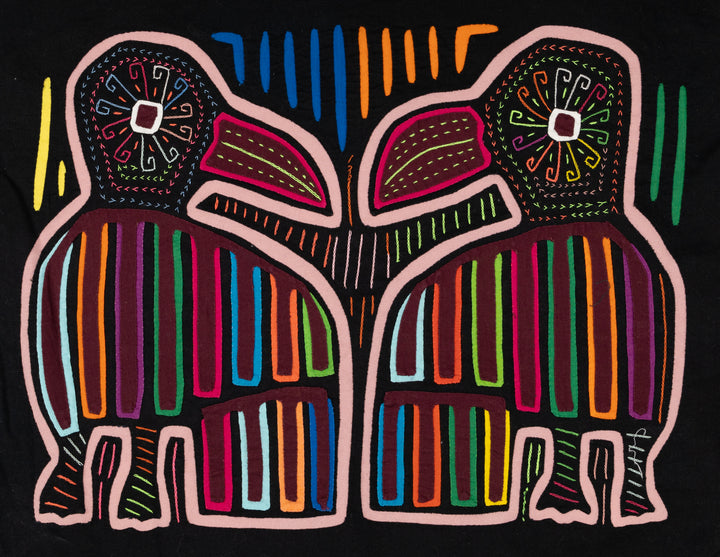 Rainbow Big Bird Double Talk Mola