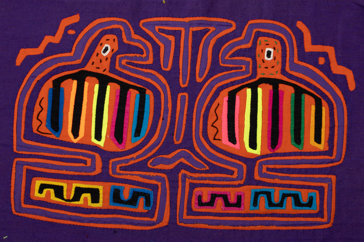Orange and Purple People Eater Mola