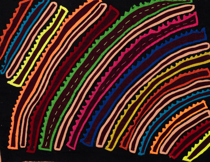 Tropical Rainbow Colors Two Mola