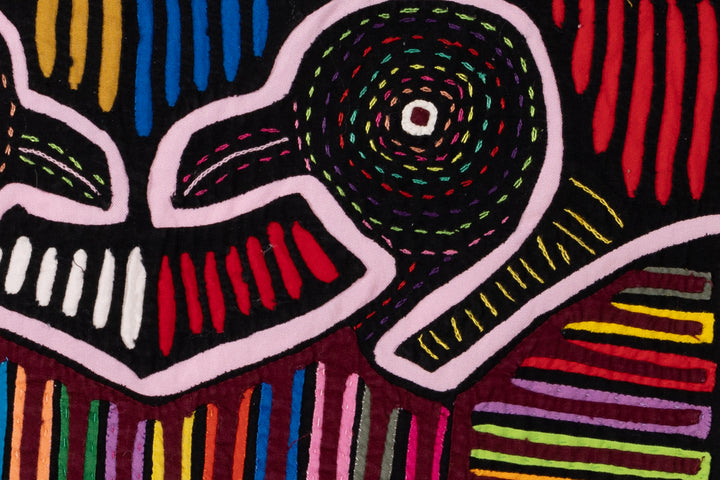 Black Bird Dance Mola