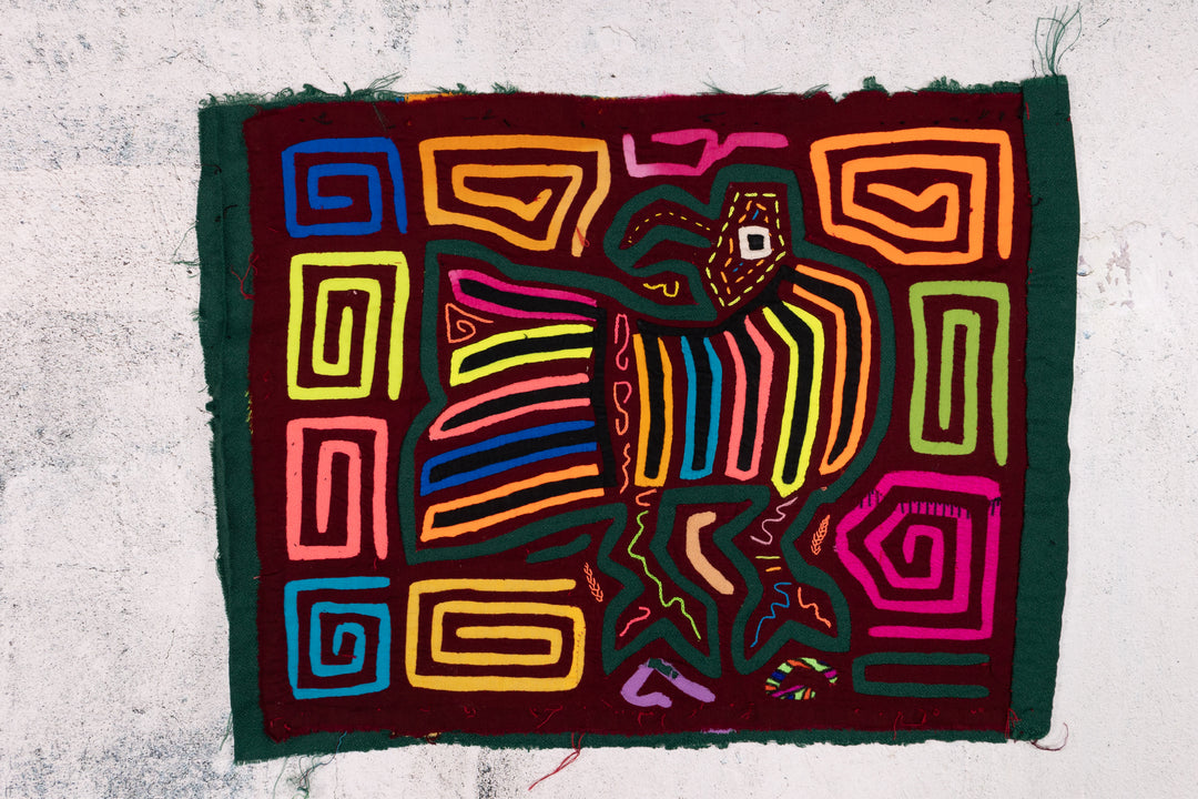 Technicolor Rainbow Christmas Turkey Bird Mola