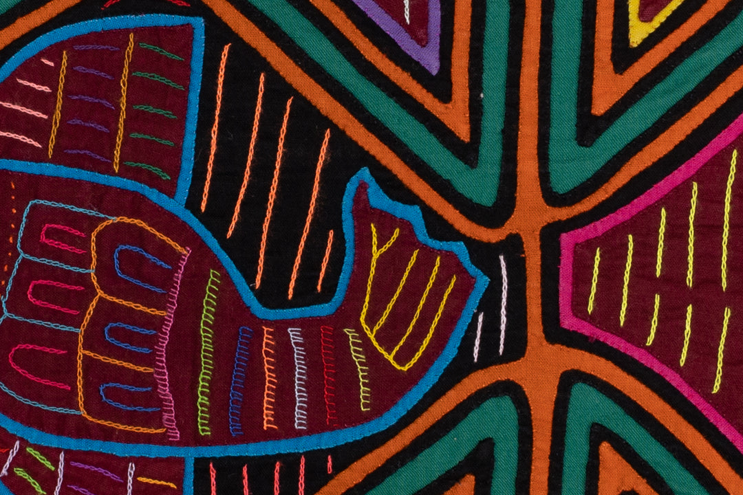 Orange Green Blue Fish Mola