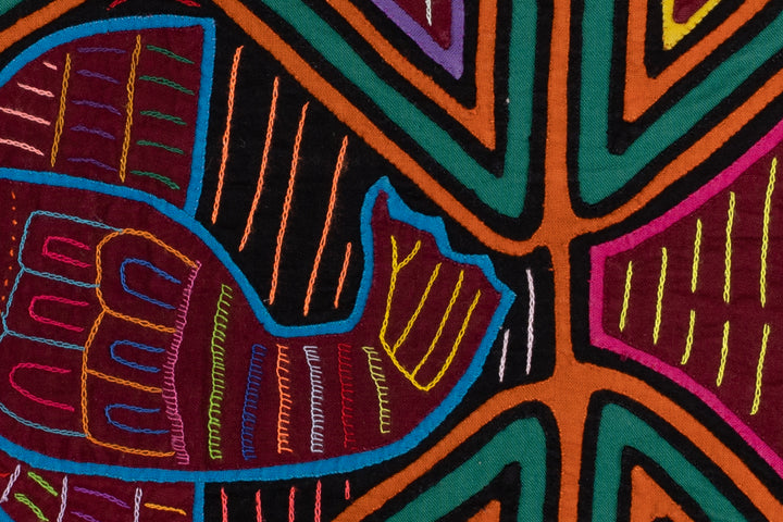 Orange Green Blue Fish Mola