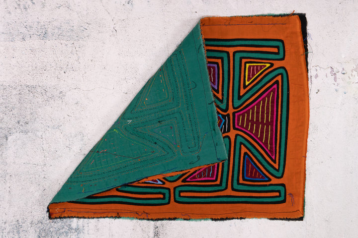 Orange Green Blue Fish Mola