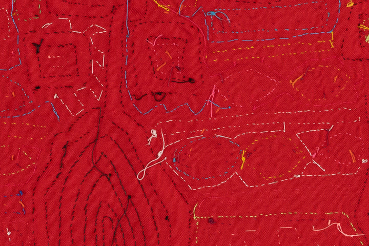 Red Black Honduran Anafre BBQ Mola