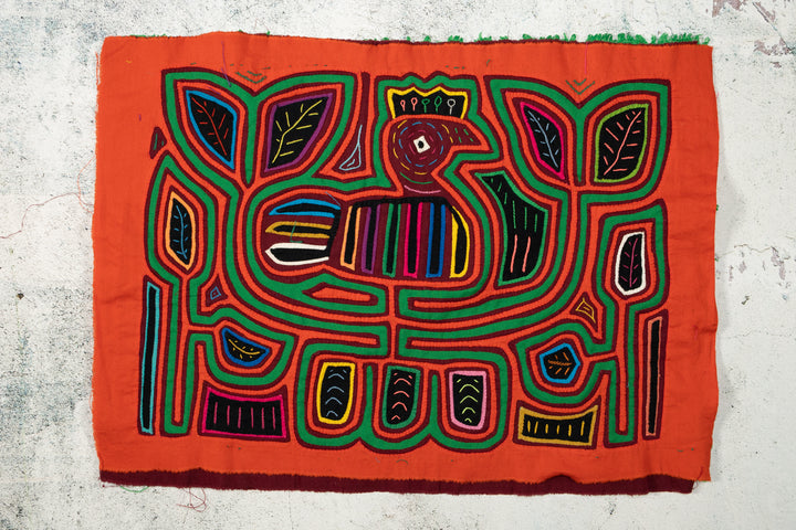 Orange Green King Tut with Strut Mola