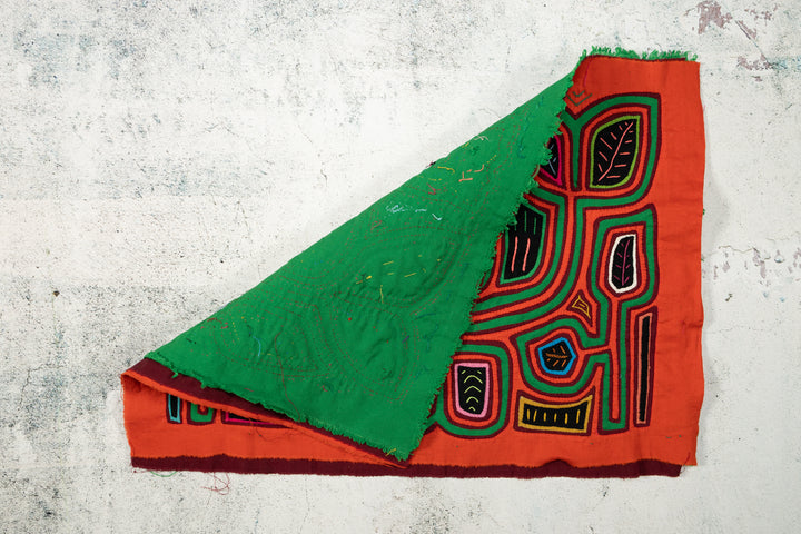 Orange Green King Tut with Strut Mola