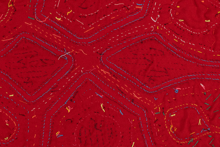 Tropical Autumn Leaves Snowflakes Mola
