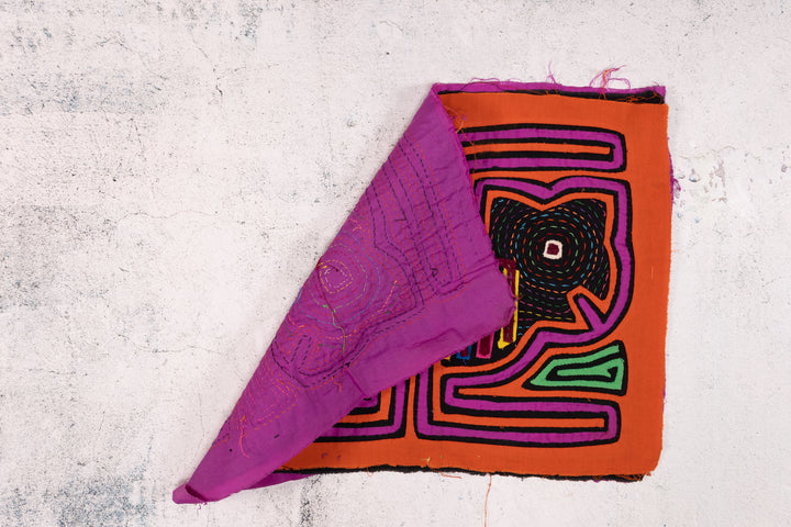 Purple and Orange Puppy Dog Mola
