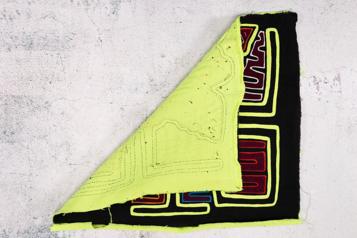 Black Neon Green Hawk Eagle Two Mola