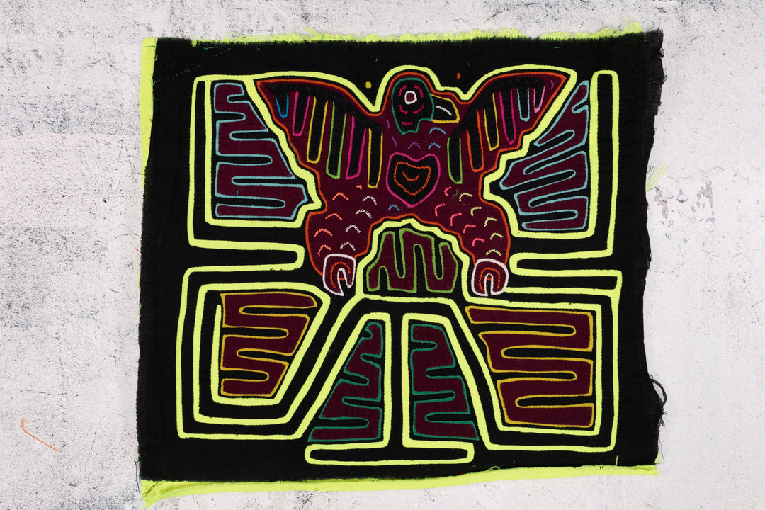 Black Neon Green Hawk Eagle Mola