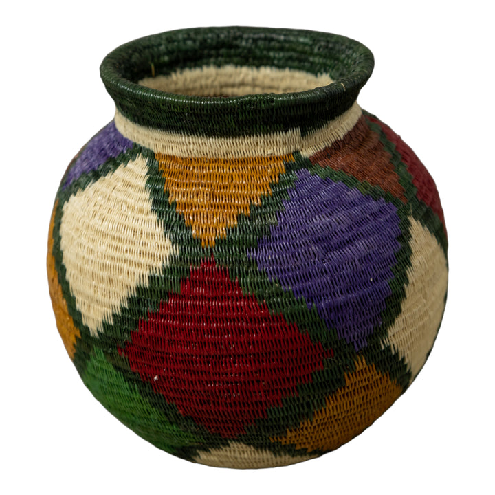 Raibow Diamond Design Rainforest Basket