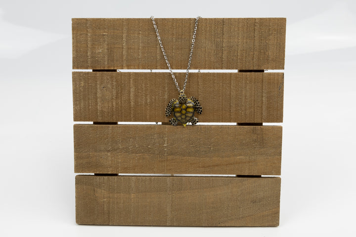 Sea Turtle Tagua Necklace