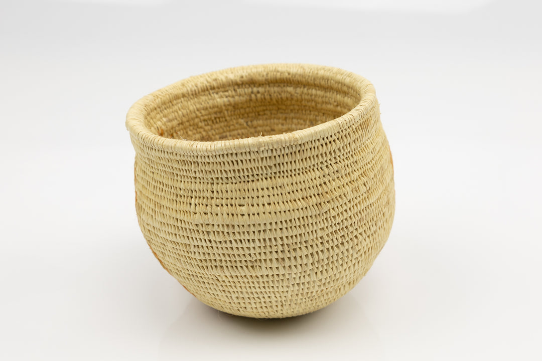 Hand Woven Vintage Butterfly Basket Made By Indigenous Artisans