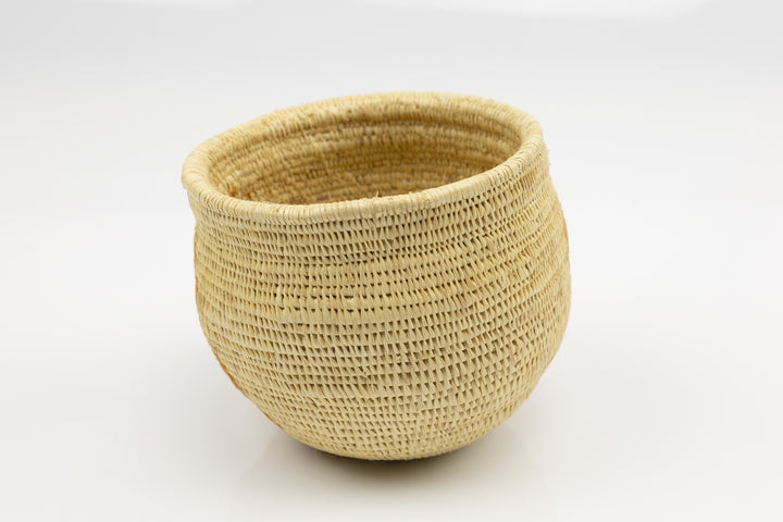Hand Woven Vintage Butterfly Basket Made By Indigenous Artisans