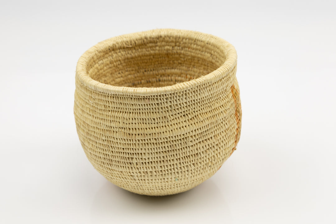 Hand Woven Vintage Butterfly Basket Made By Indigenous Artisans