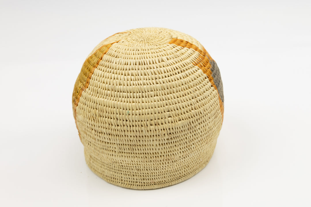 Hand Woven Vintage Butterfly Basket Made By Indigenous Artisans