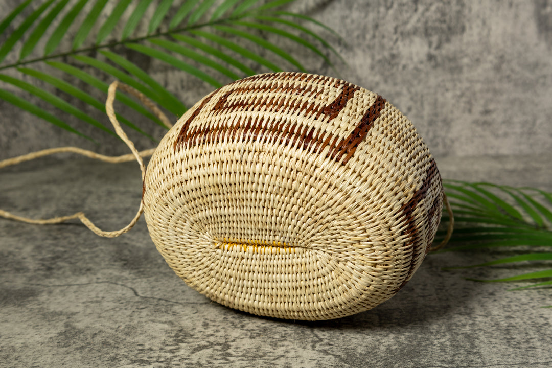Oval Vintage Hanging Basket