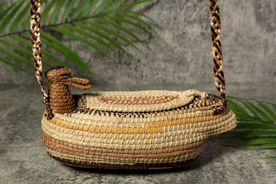Duck Head Vintage Hanging Basket