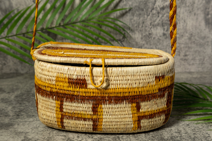 Oval Vintage Hanging Basket