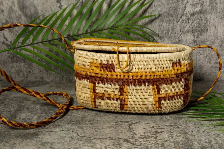Oval Vintage Hanging Basket
