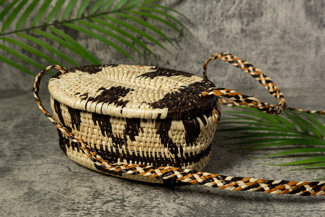Oval Vintage Hanging Basket