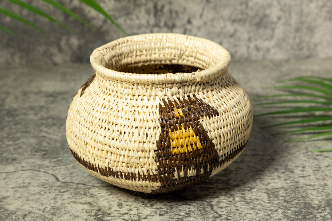 Brown Toucan Vintage Basket