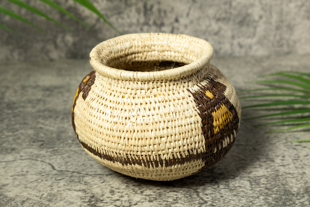 Brown Toucan Vintage Basket
