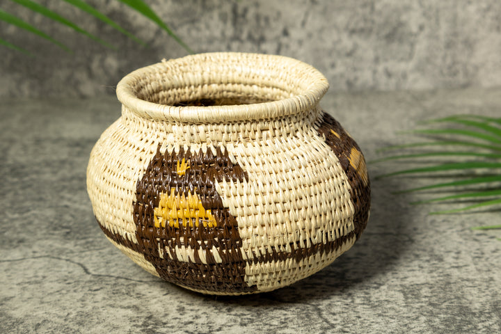 Brown Toucan Vintage Basket
