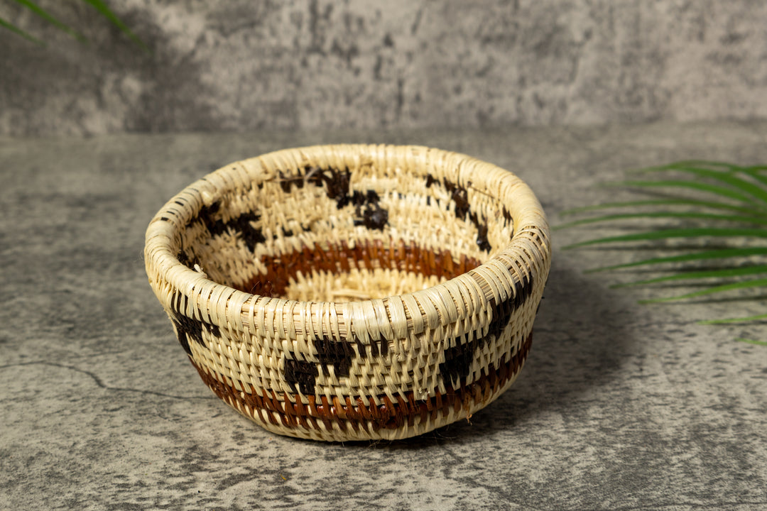 classic Indian Design Rainforest Vintage Basket