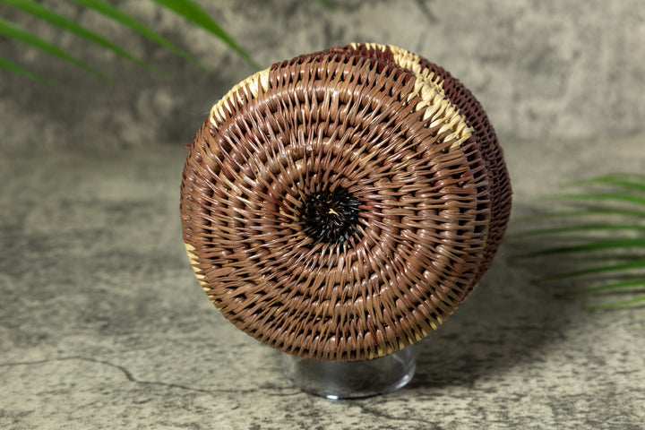 Ground Zig Zag Vintage Basket