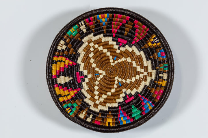 Kaleidoscope of Color Small Basket Plate