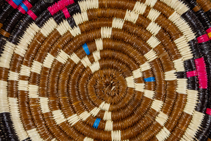 Kaleidoscope of Color Small Basket Plate