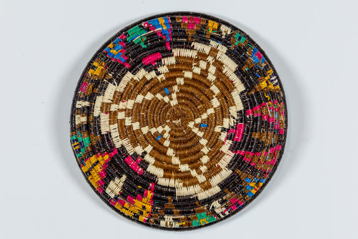 Kaleidoscope of Color Small Basket Plate