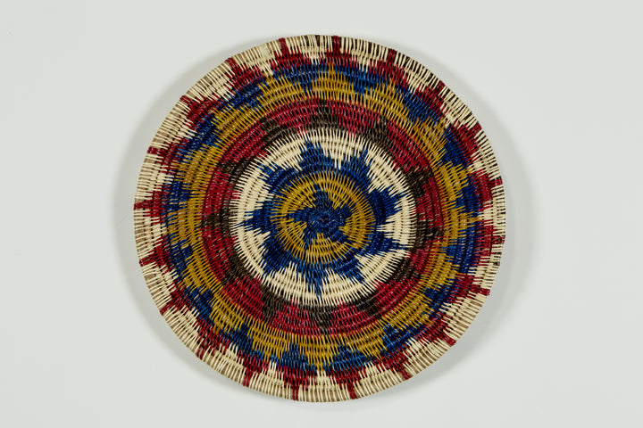 Three Butterflies Basket Plate