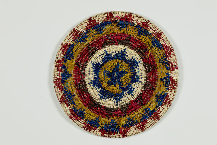 Three Butterflies Basket Plate