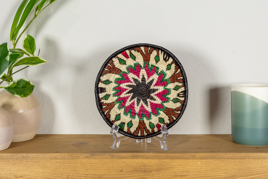Garden of Color Small Basket Plate