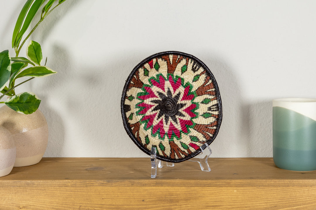 Garden of Color Small Basket Plate