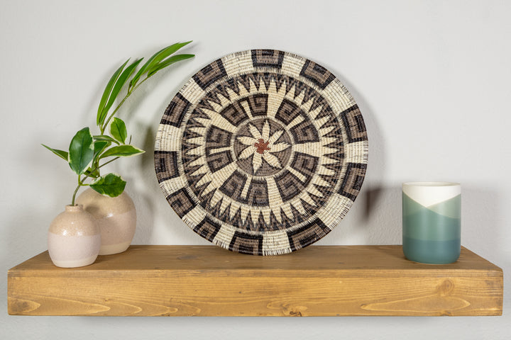 Aztec Mayan Basket Plate