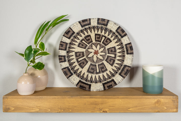 Aztec Mayan Basket Plate