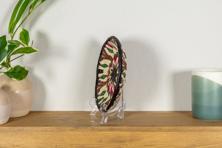 Garden of Color Small Basket Plate