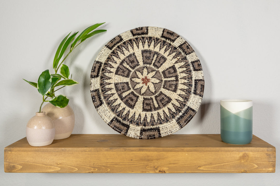 Aztec Mayan Basket Plate