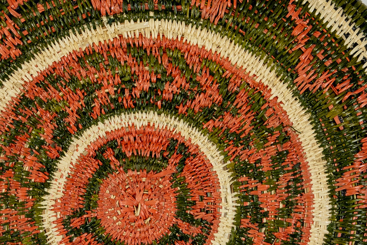 Bronze and Green Turtle Basket Plate