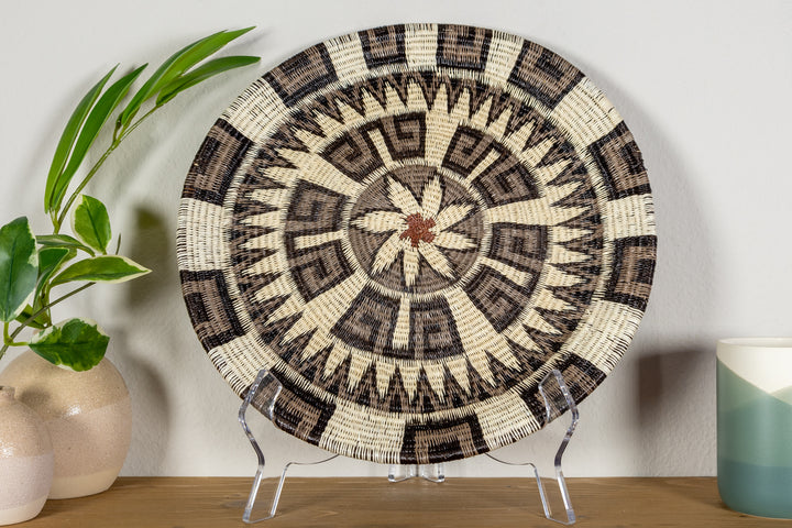 Aztec Mayan Basket Plate