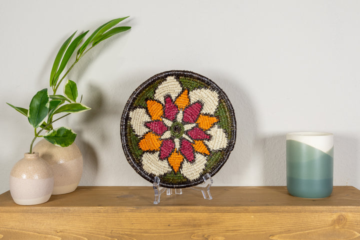 Flower Blossom Small Basket Plate