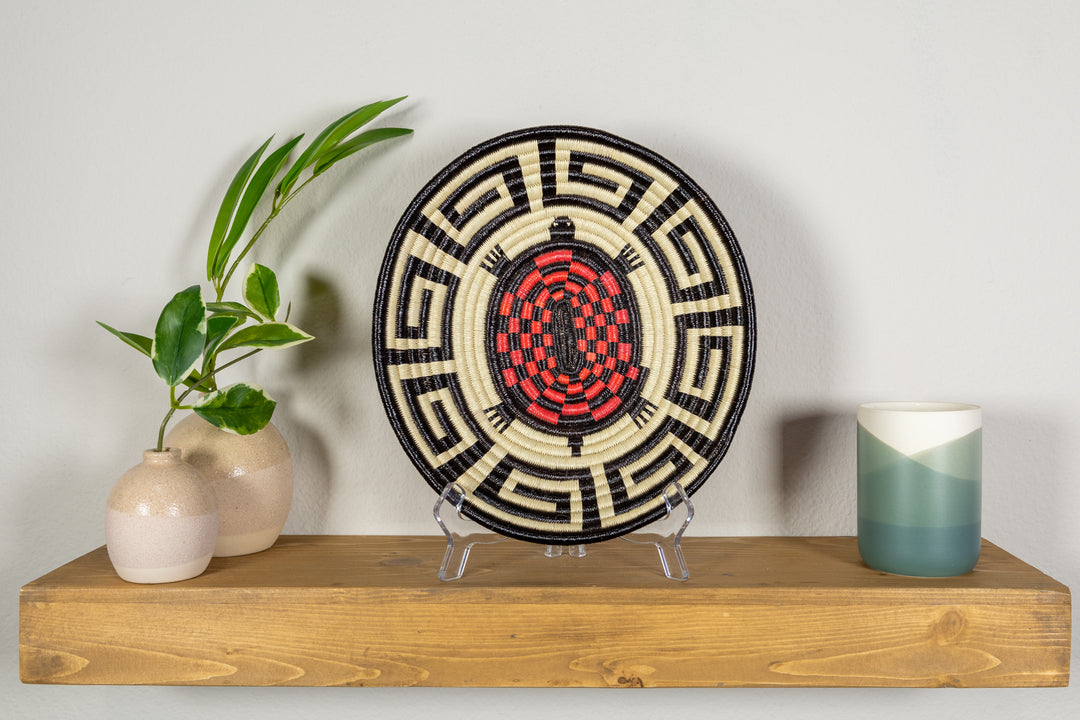 Galapagos Tortoise Basket Plate