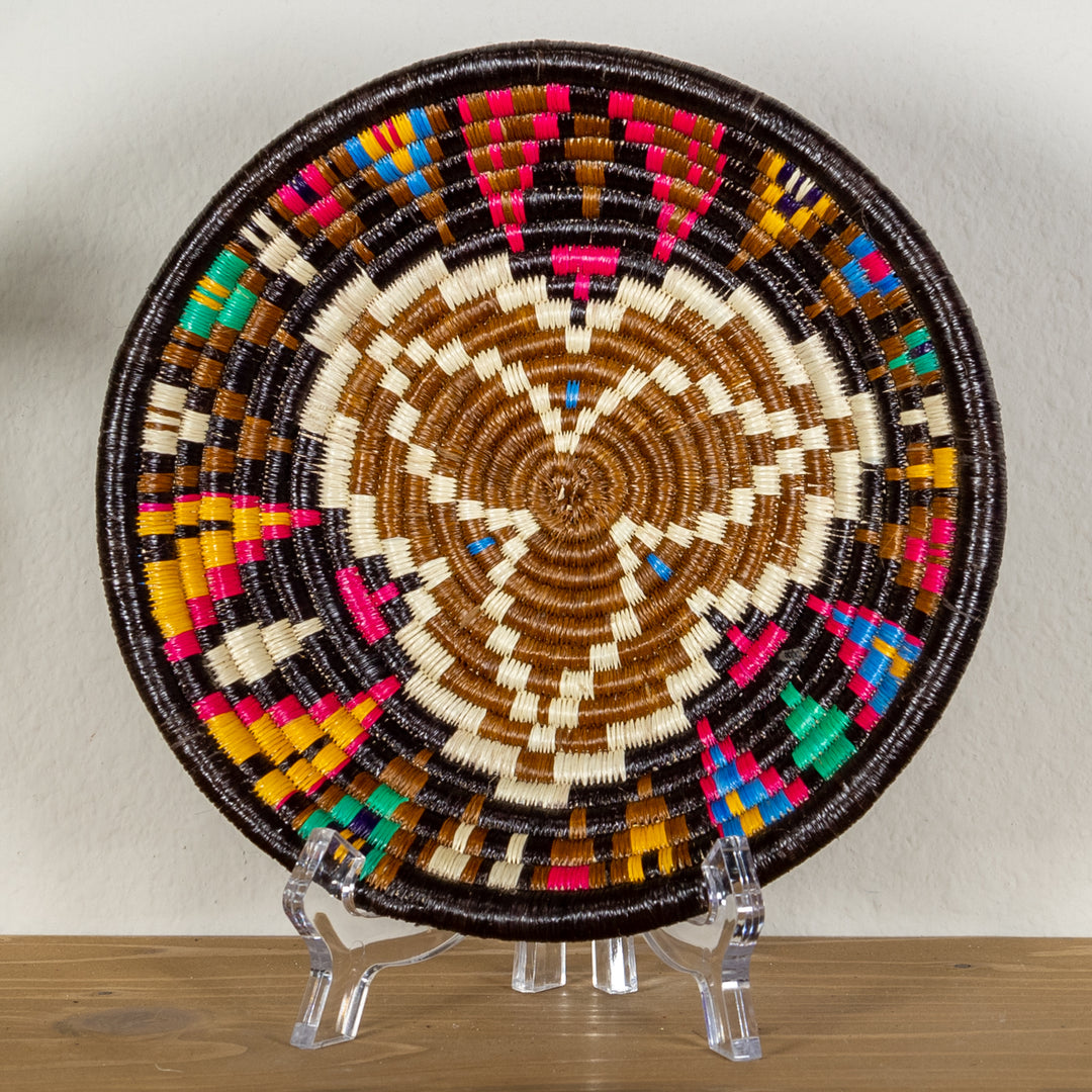 Kaleidoscope of Color Small Basket Plate